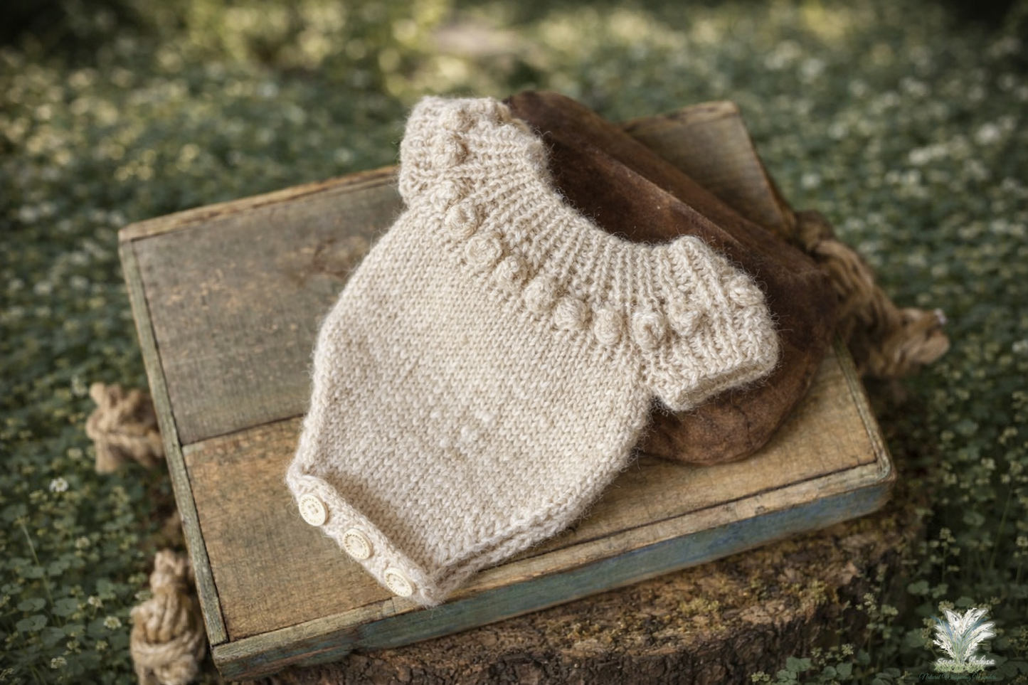 Rylee newborn romper RTS