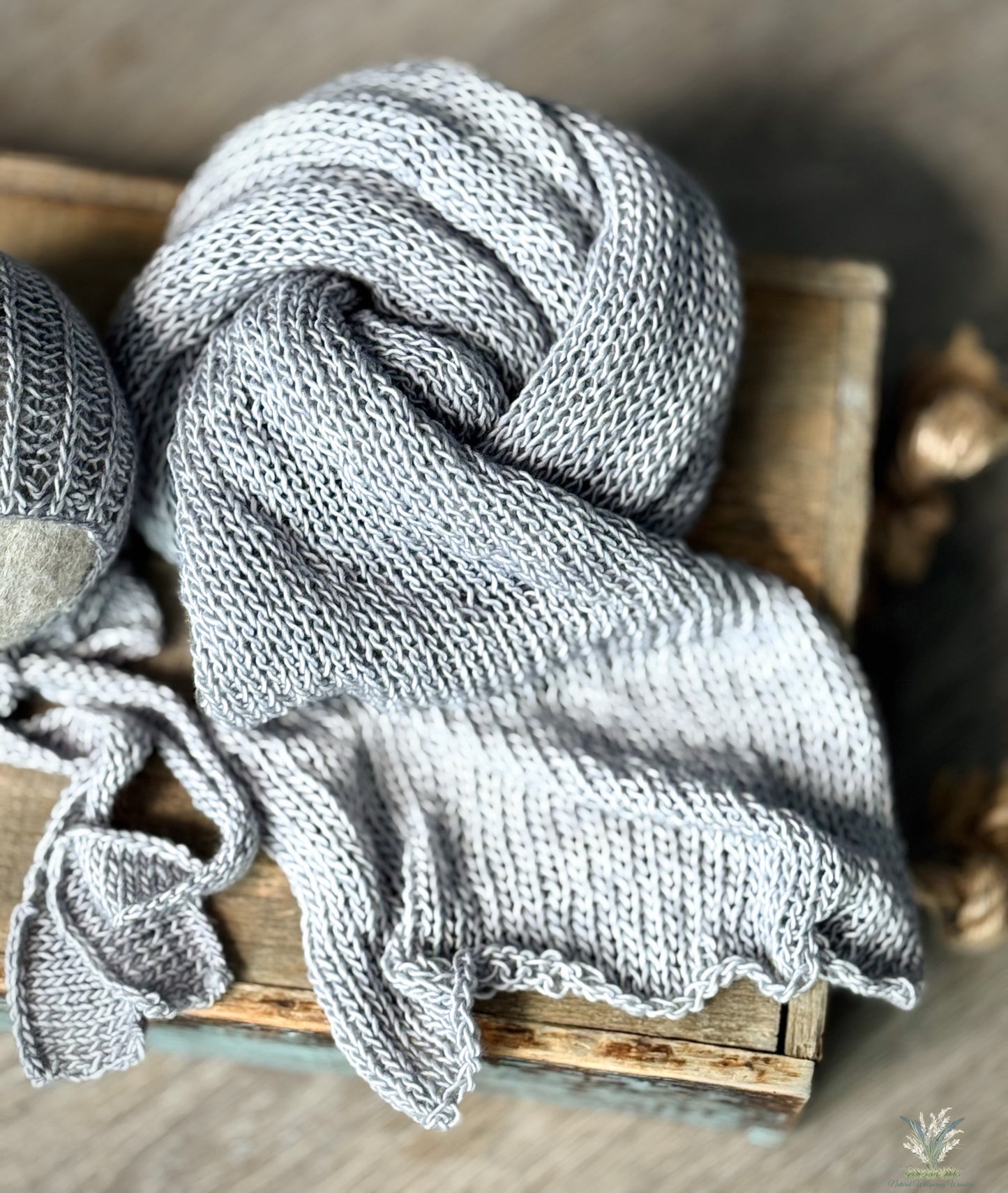 Newborn Wrap + Bonnet set Preorder