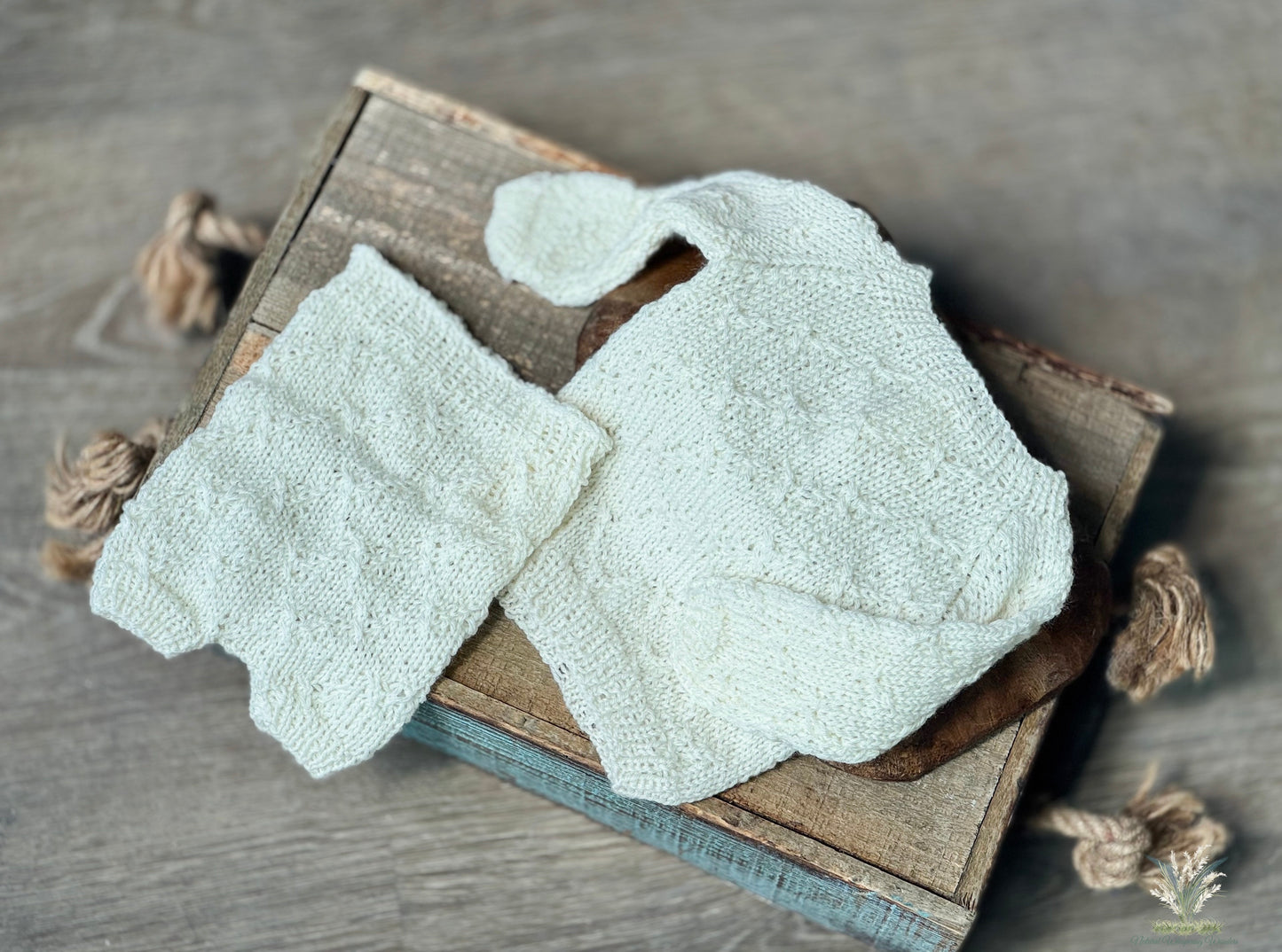 *NEW* Newborn Sweater + Diaper Cover RTS