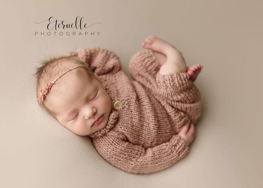 Newborn Sweater + Diaper Cover RTS