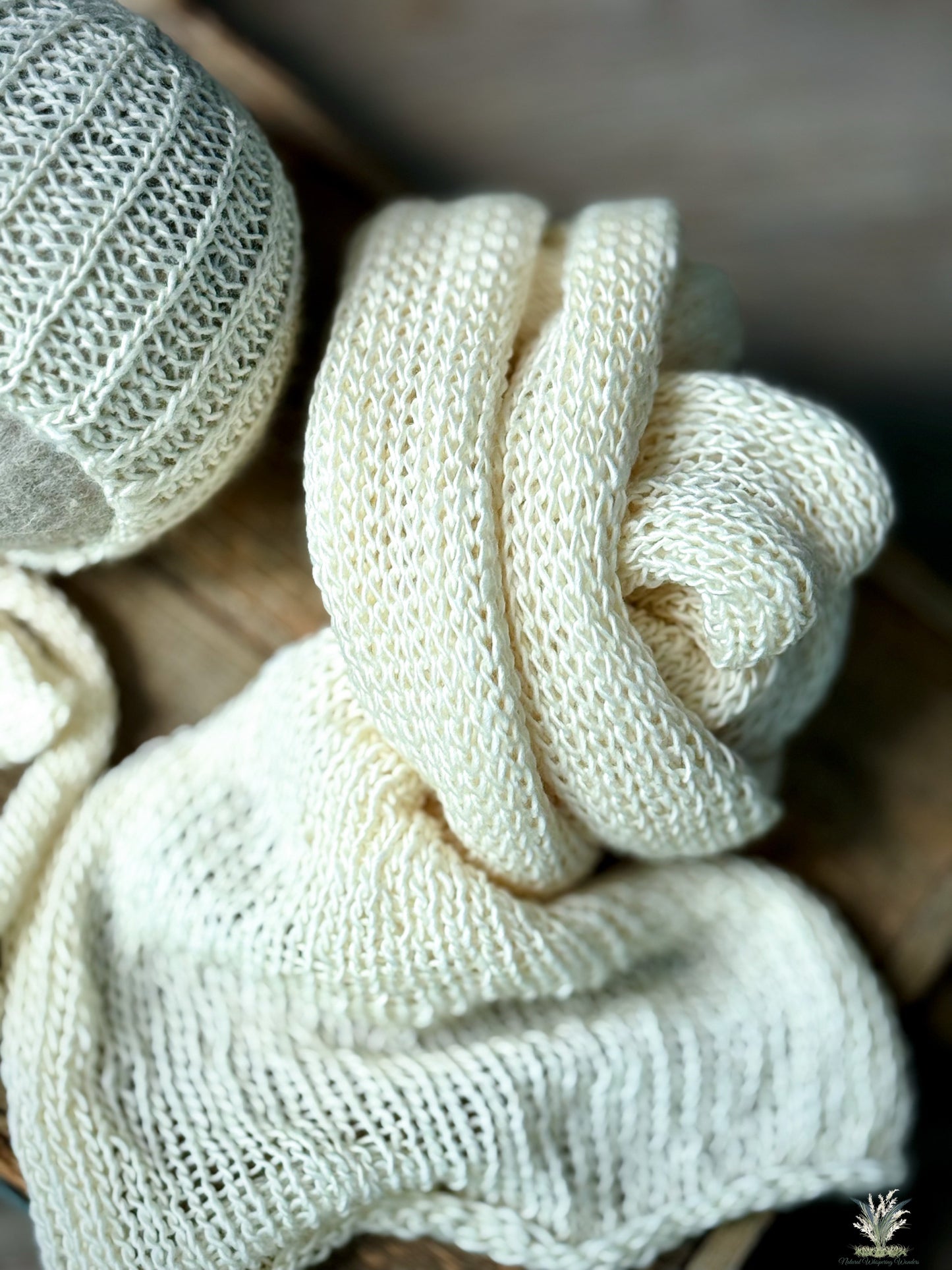 Newborn Wrap + Bonnet set Preorder