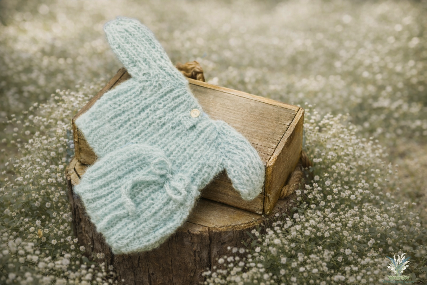 OOAK Elliot Oversized Newborn Sweater Set preorder