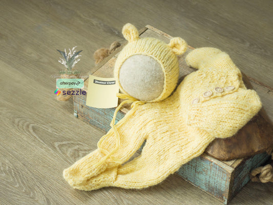 Signature Bear Sleeper Set RTS close buttered cow match