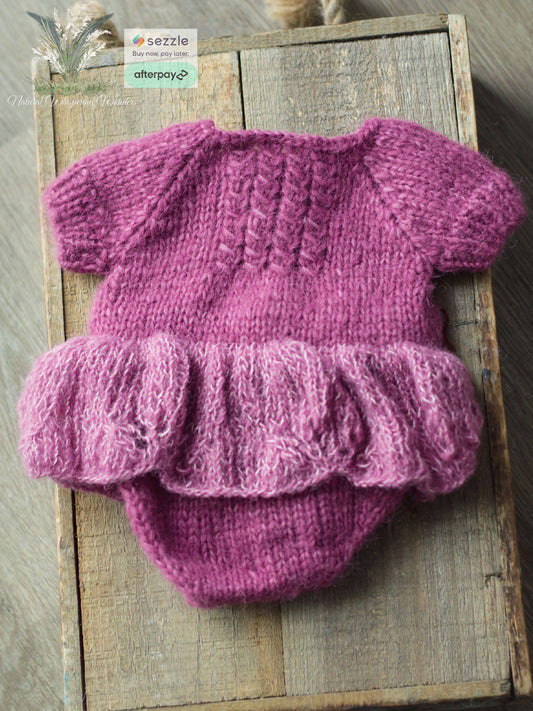 Portia Newborn Romper RTS