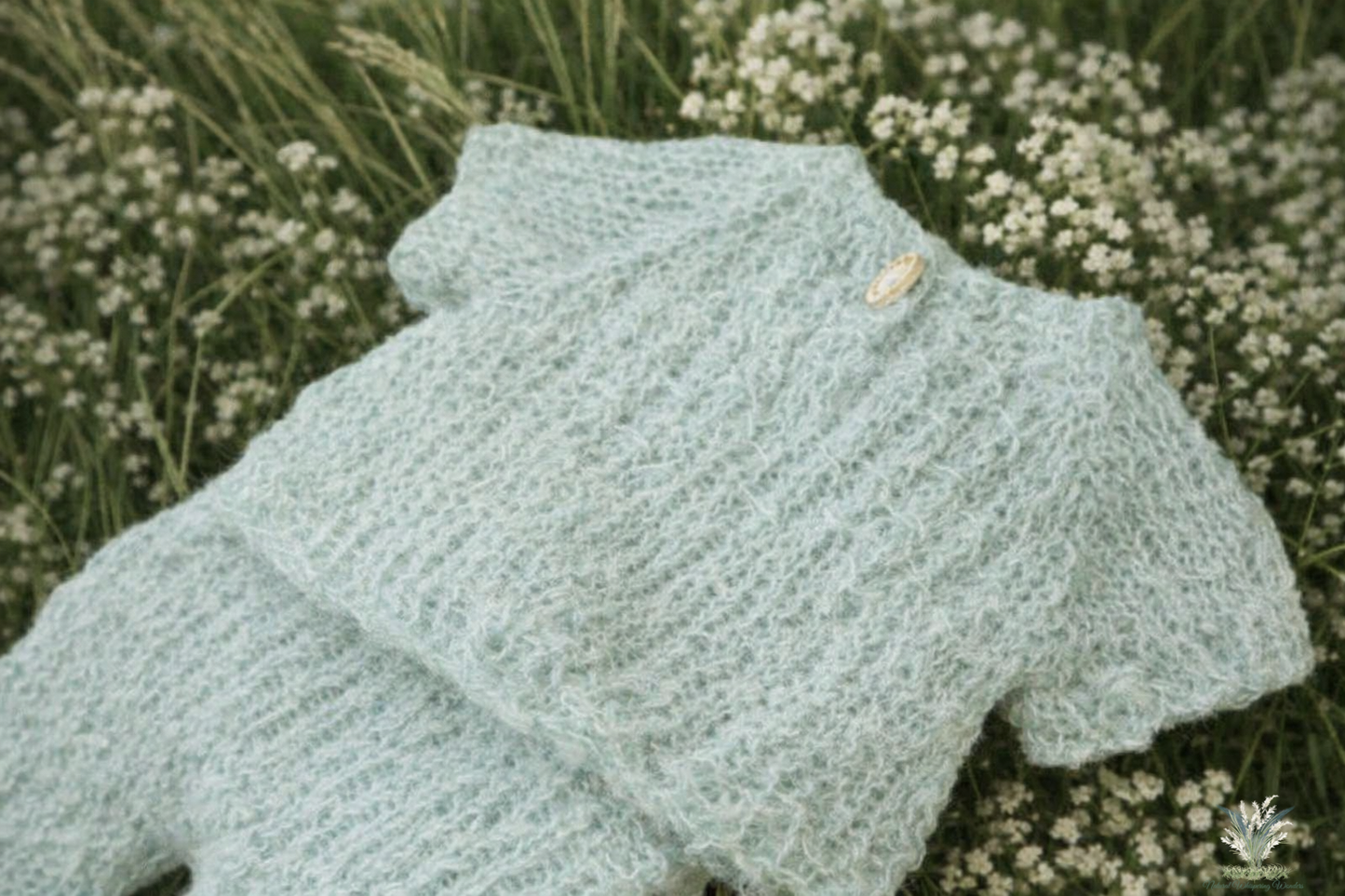 Cloud Pajama Set newborn preorder (sweater set)