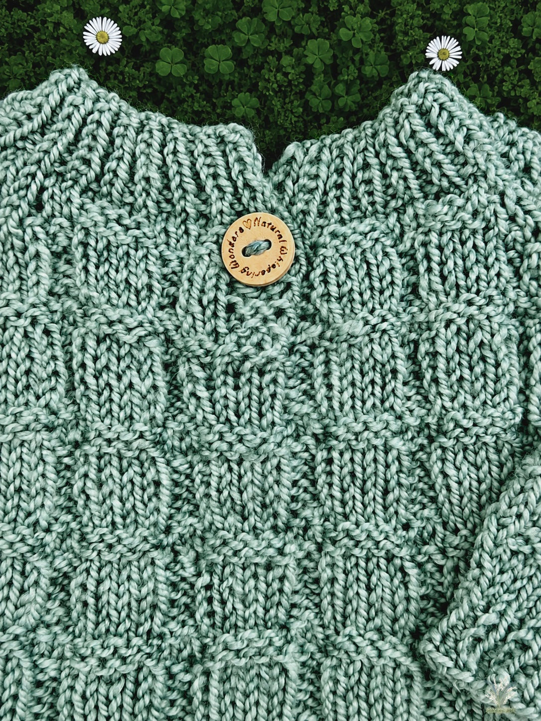 Newborn Sweater + Diaper Cover Set RTS close Windmill match