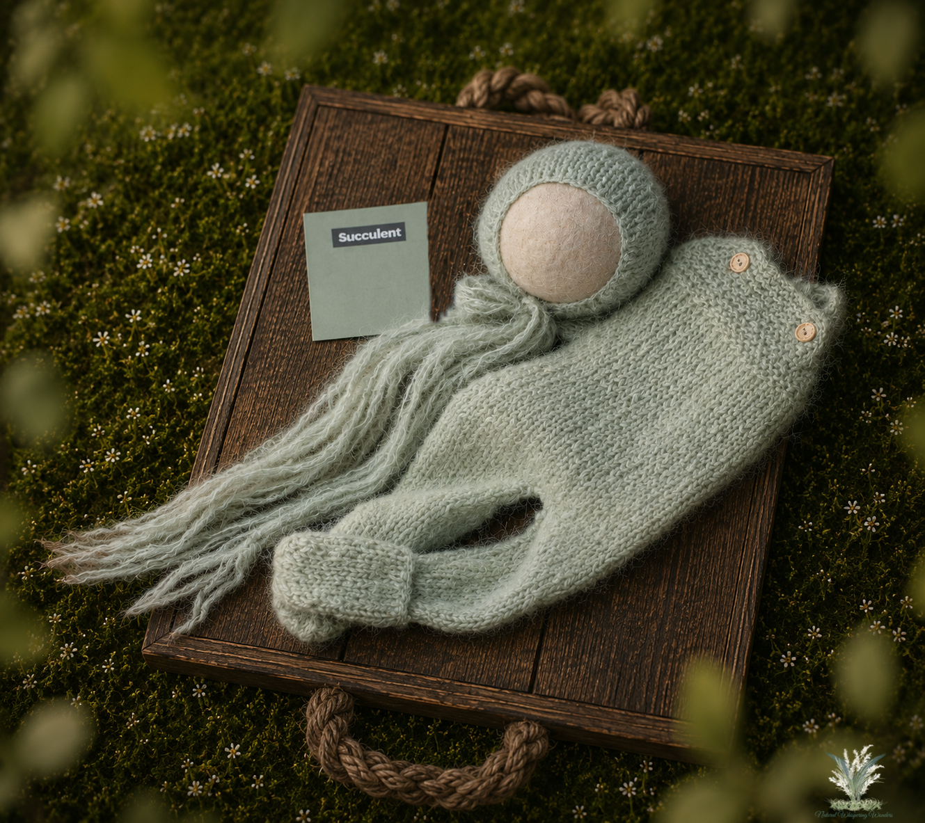 Signature Layland Newborn Set RTS succulent sage