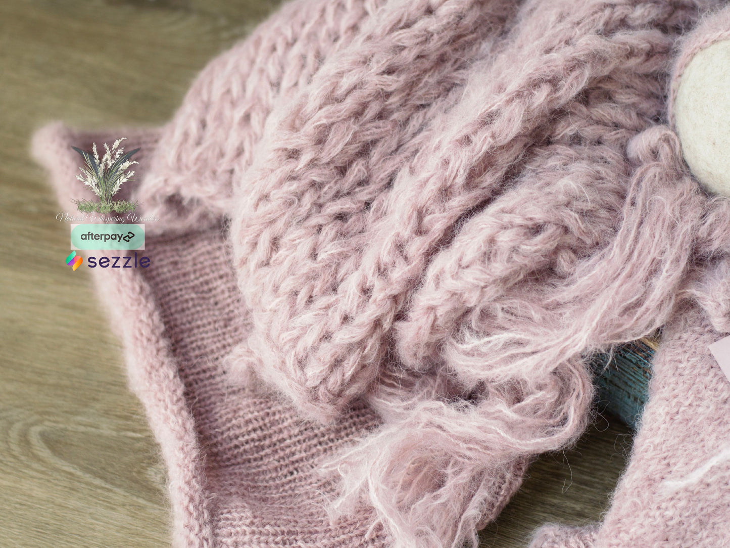 Brushed Alpaca Hand Dyed Wrap Set preorder Mayberry close match