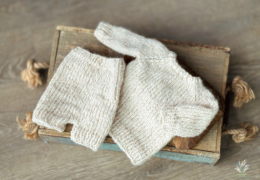 Aleah Newborn Sweater set RTS