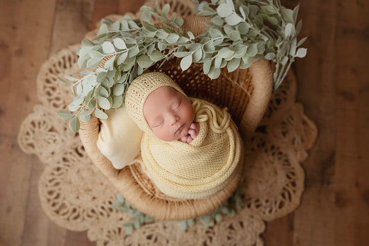 Edison wrap & bonnet set RTS 32 colour choices