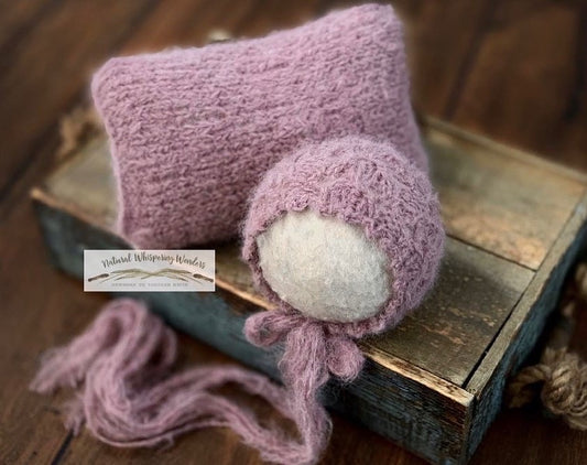 Annabelle Pillow Slipcover+Bonnet set