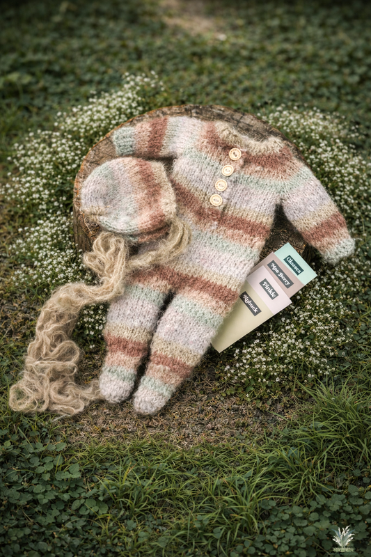 Pastel Rainbow Footed Sleeper RTS