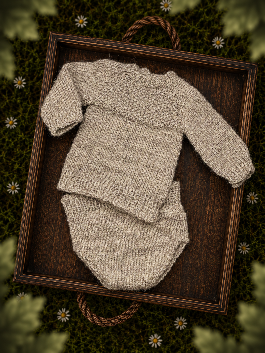 Newborn Sweater Set RTS