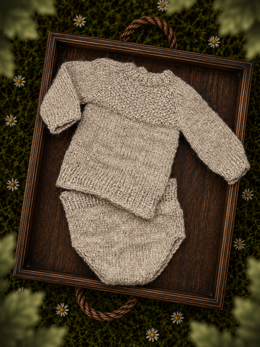 Newborn Sweater Set RTS
