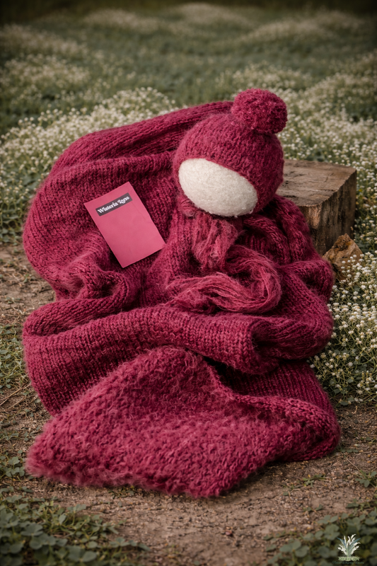 Brushed Alpaca Hand Dyed Wrap Set preorder