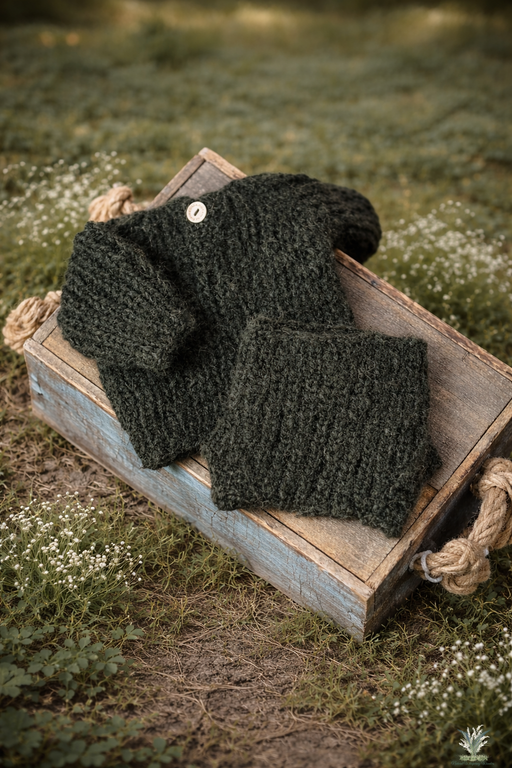 Elliot Oversized Newborn Sweater Set preorder