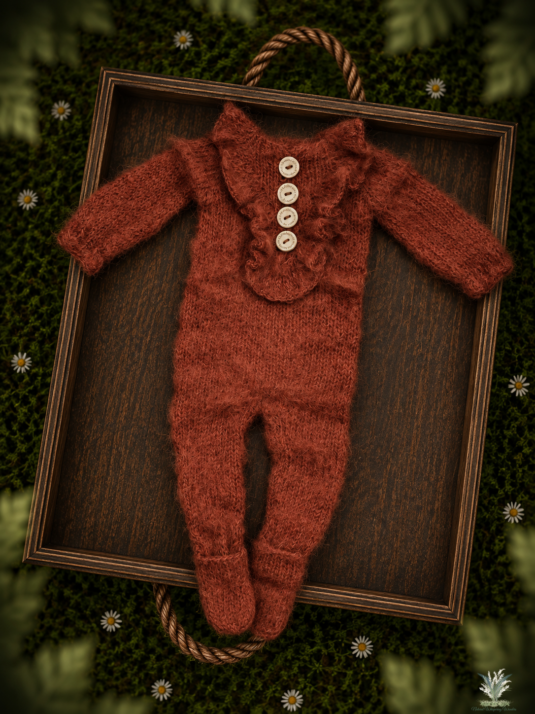 Signature Newborn Ruffle Sleeper RTS