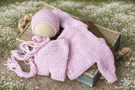 Aleah Newborn Sweater set RTS