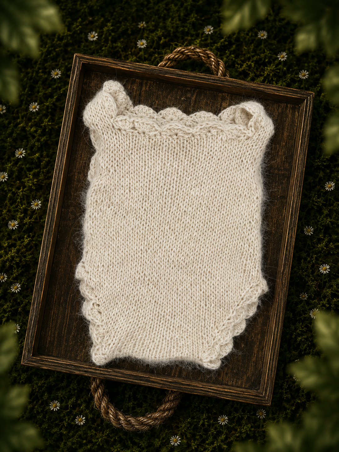Lea Newborn Romper RTS