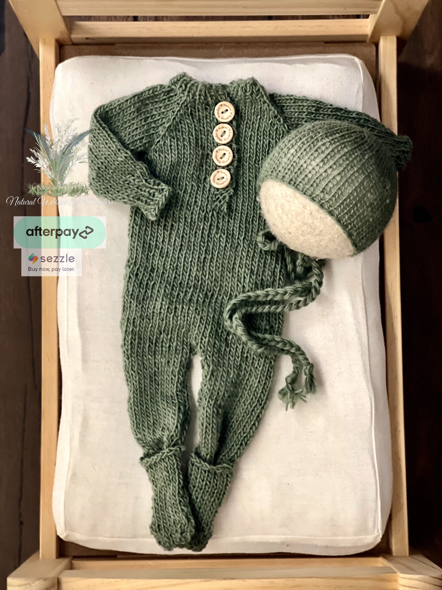 Signature Jace sleeper set newborn preorder.