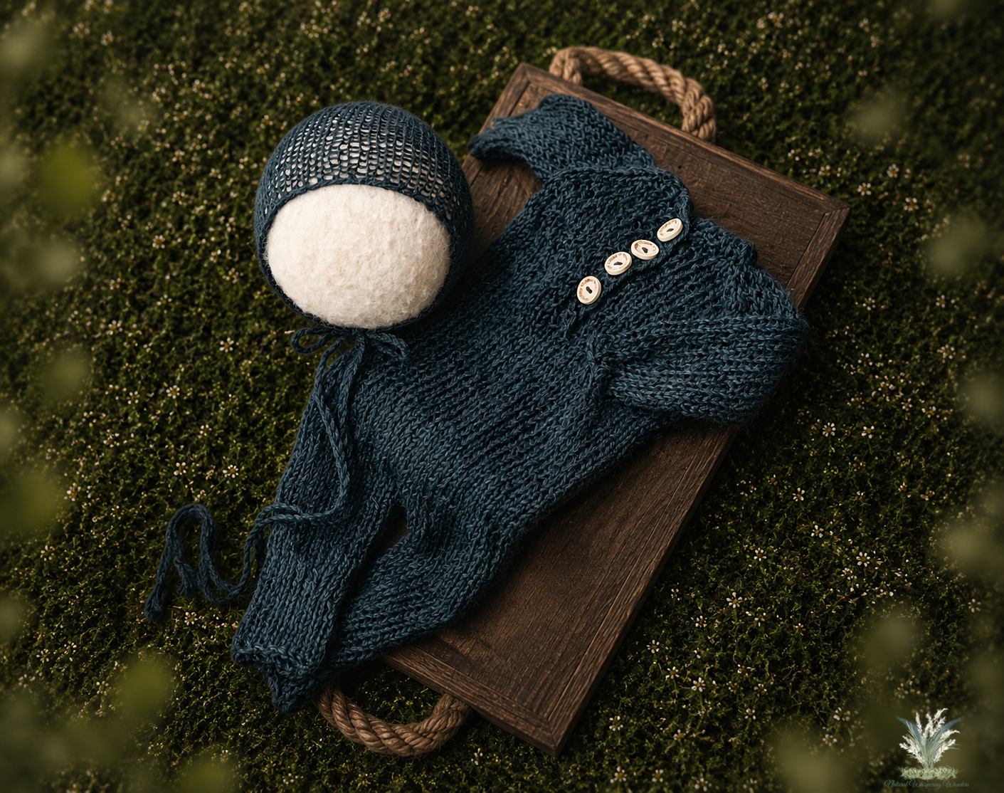 Archer footless sleeper newborn rts