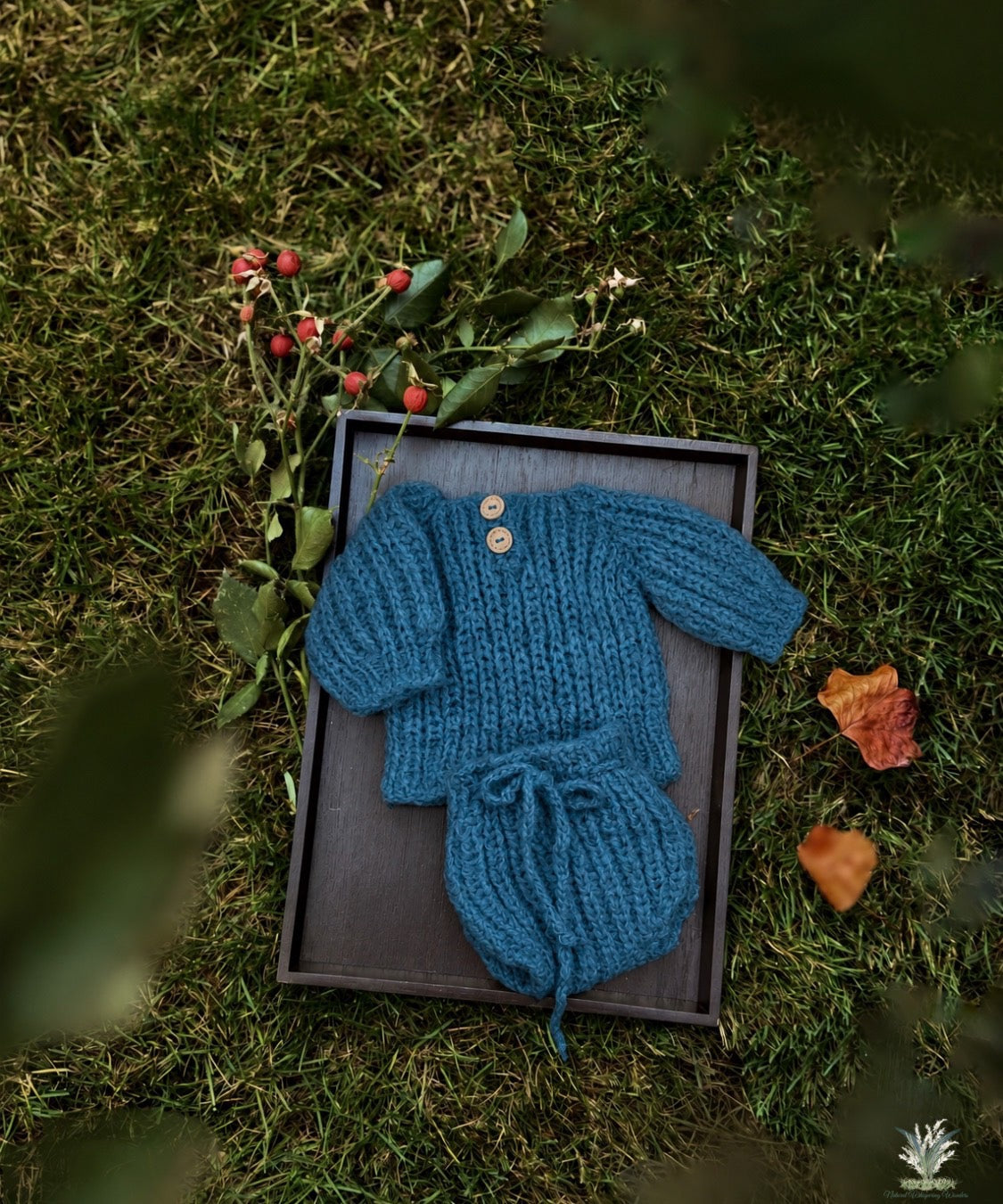 Elliot Oversized Newborn Sweater Set RTS