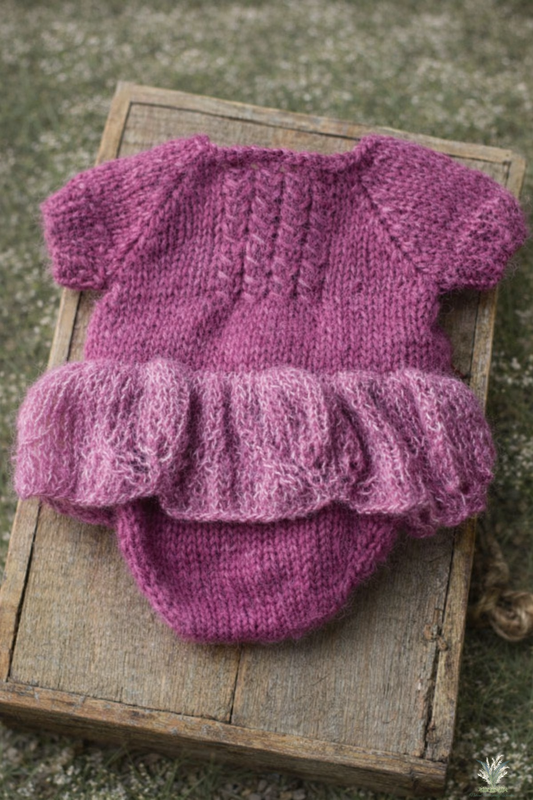 Portia Newborn Romper RTS