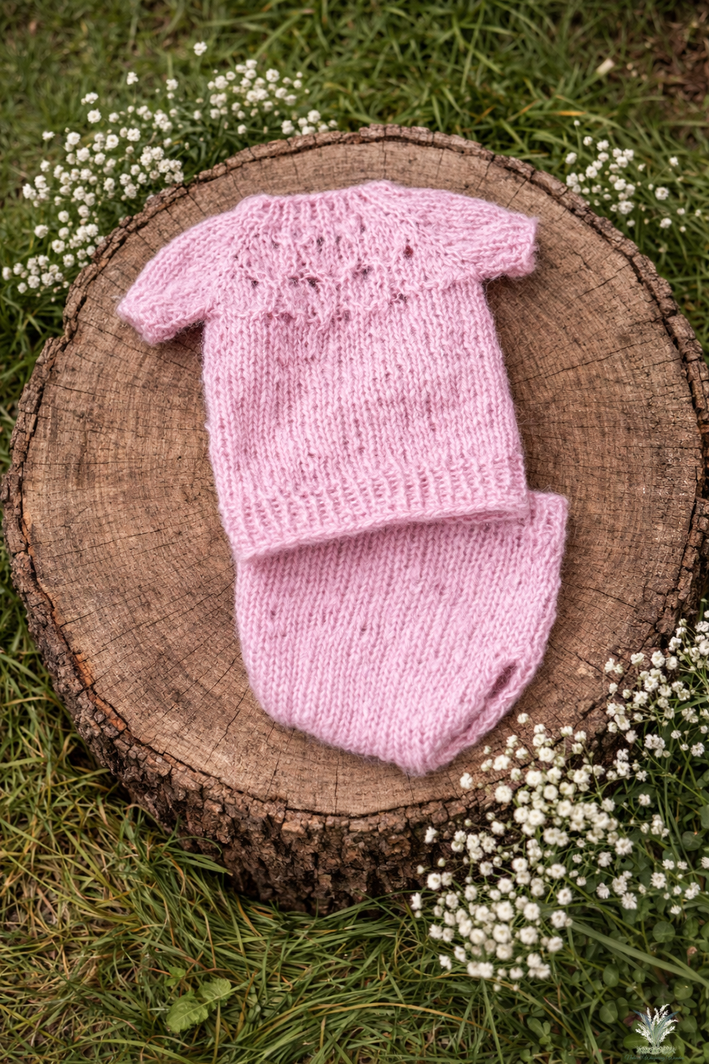 Newborn oversized Sweater Set RTS