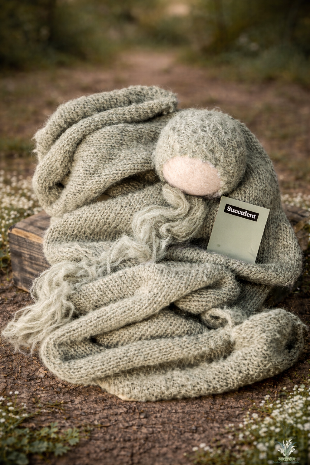 Layer+Wrap+Bonnet+Pillow Slipcover preorder succulent match