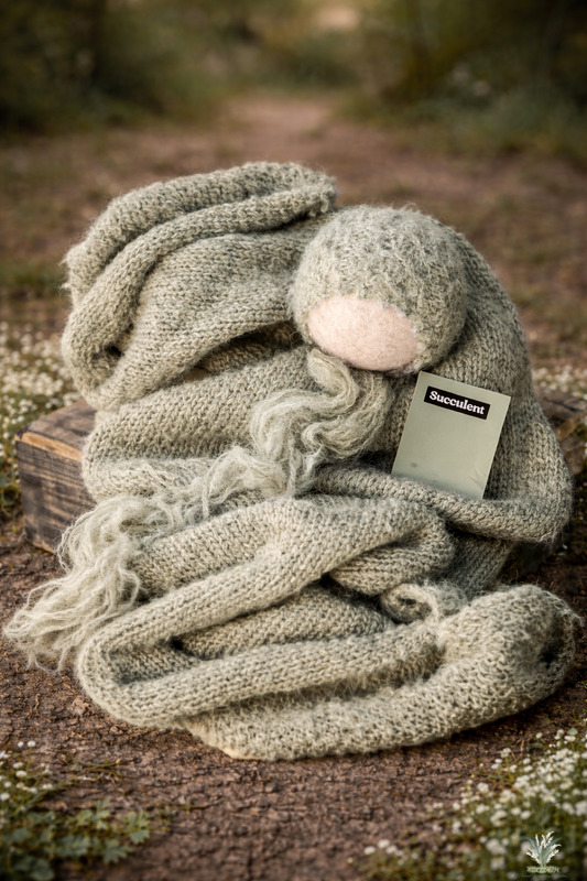 Brushed Alpaca Hand Dyed Wrap Set preorder