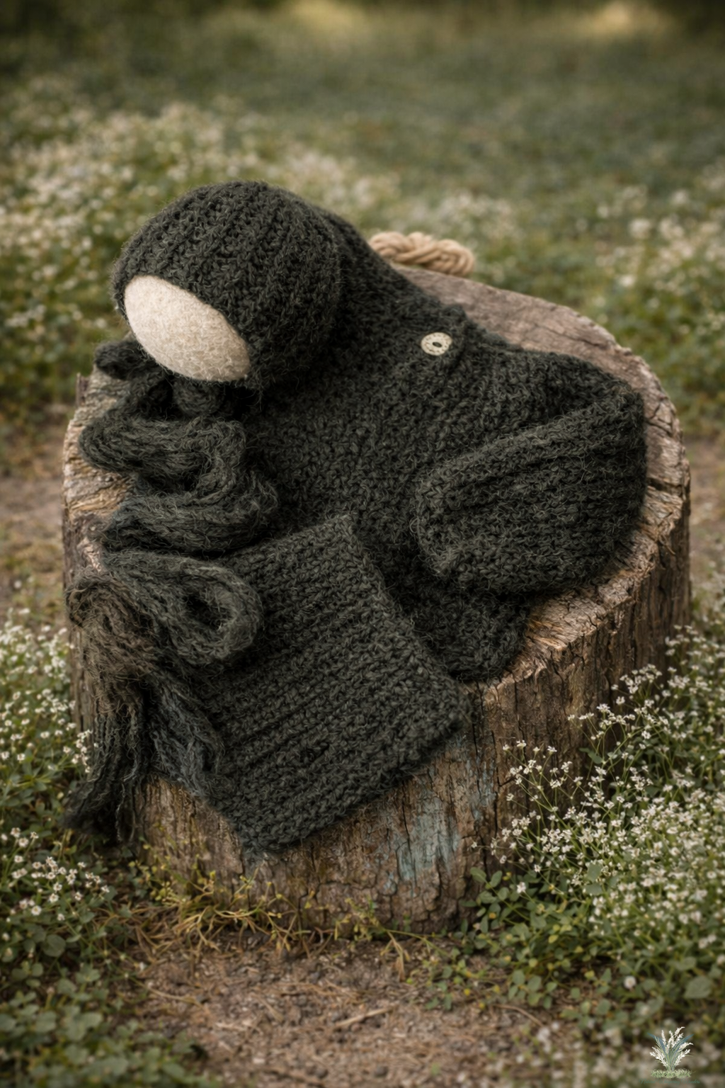 Elliot Oversized Newborn Sweater Set preorder