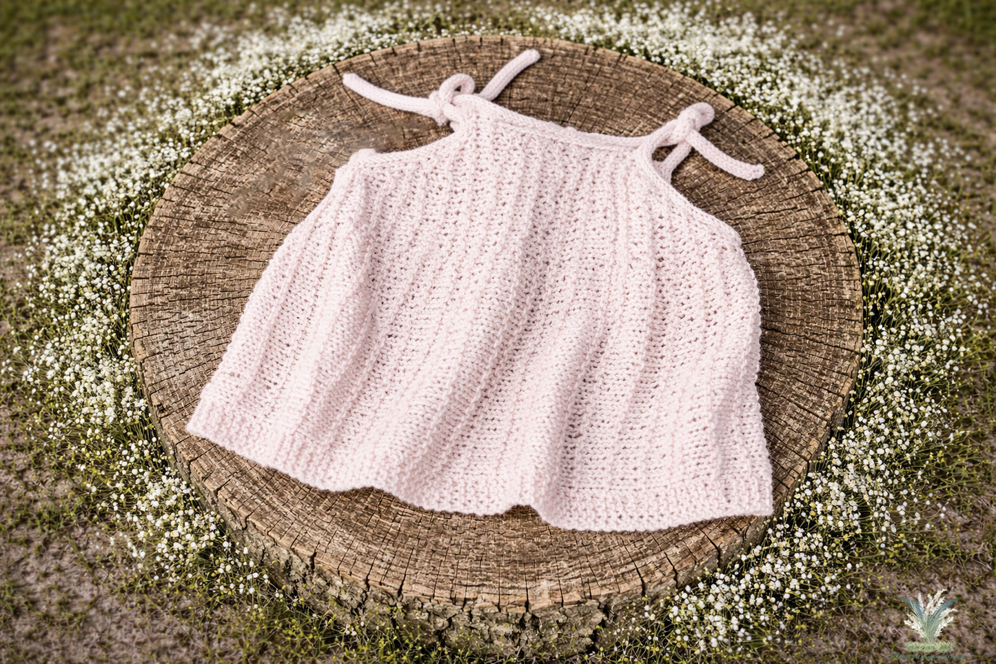 Newborn Tank Top pale pink RTS