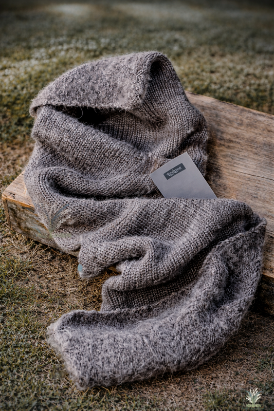 Brushed Alpaca Hand Dyed Wrap preorder