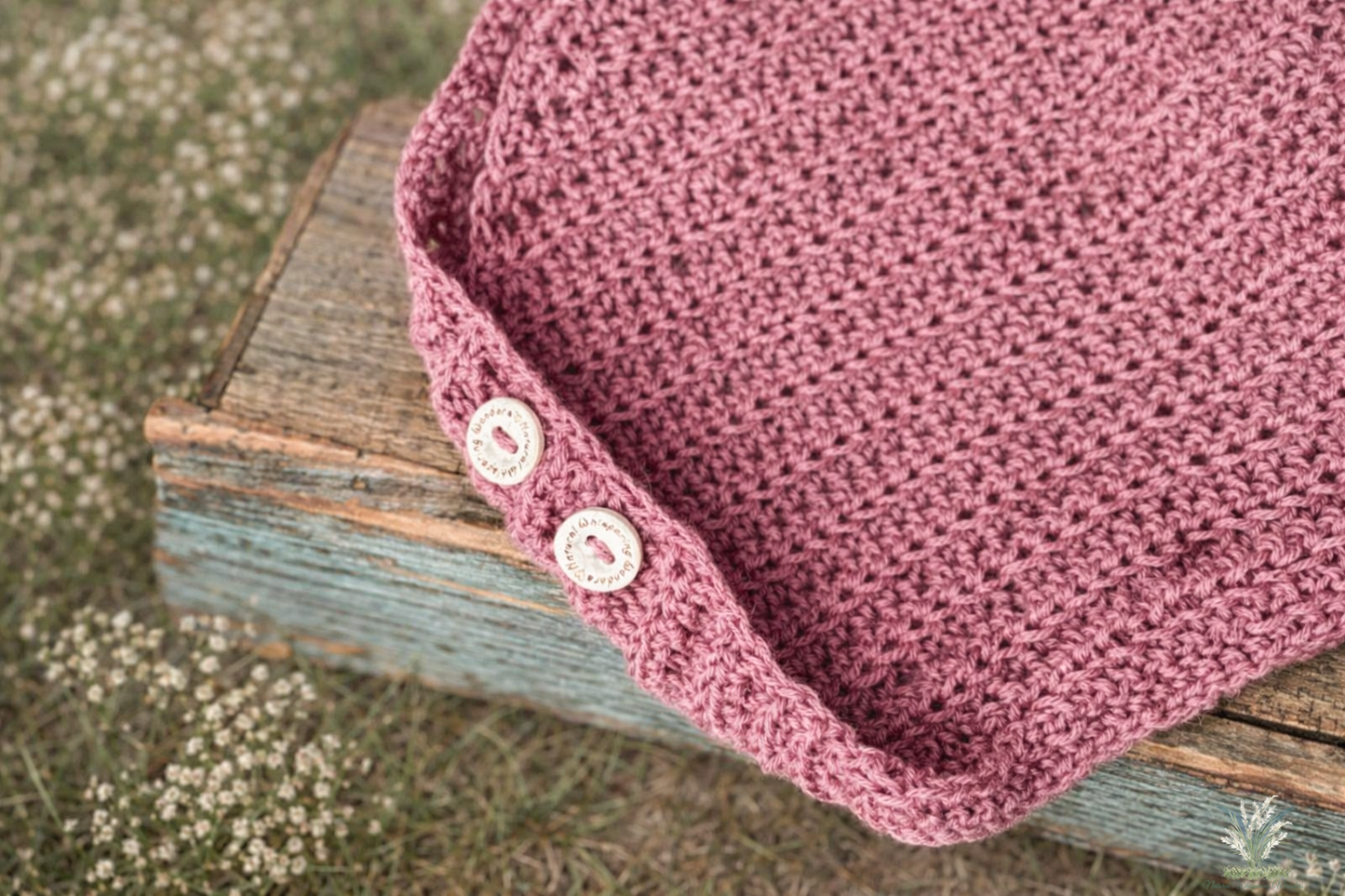 Oversized Newborn Romper RTS close match to Wisteria Lane.