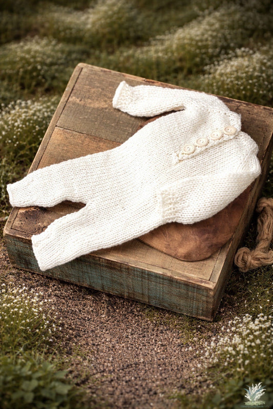 Archer footless sleeper newborn preorder