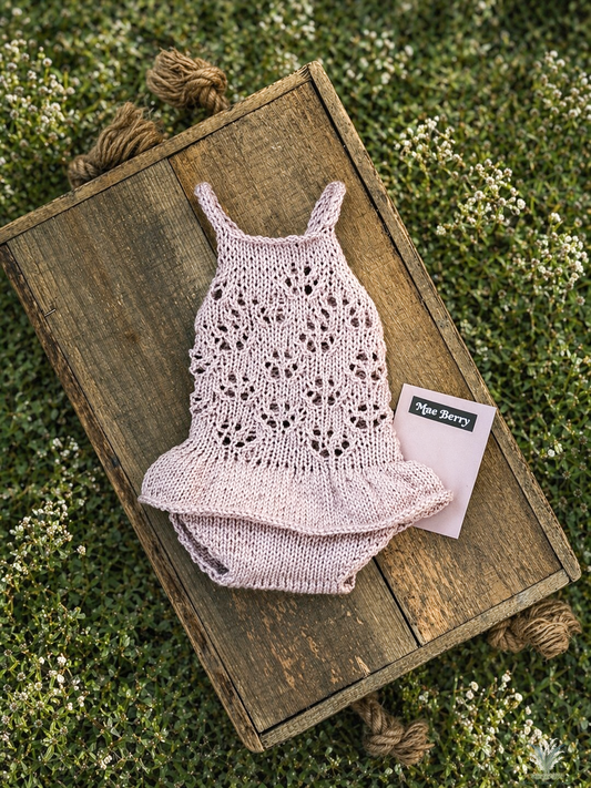 Newborn Romper RTS Mae Berry close match.
