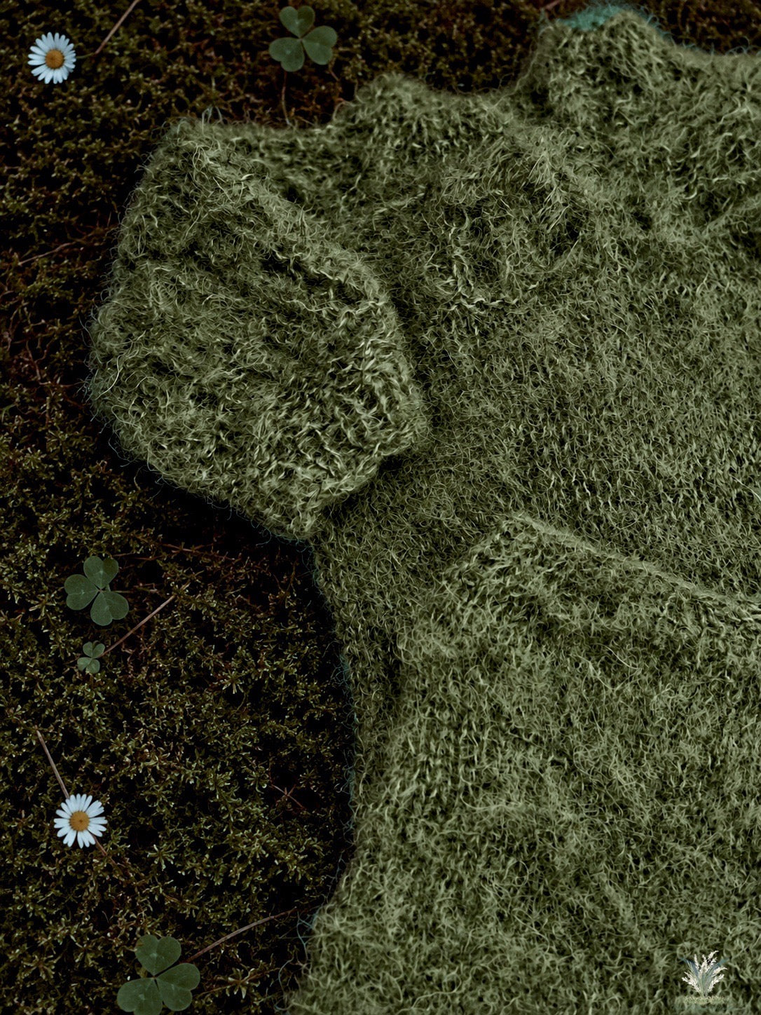 Newborn Sweater & Footless Pant Set RTS
