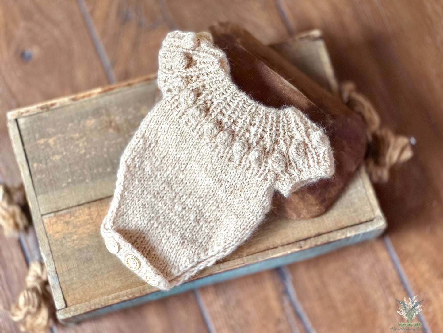 Rylee newborn romper RTS