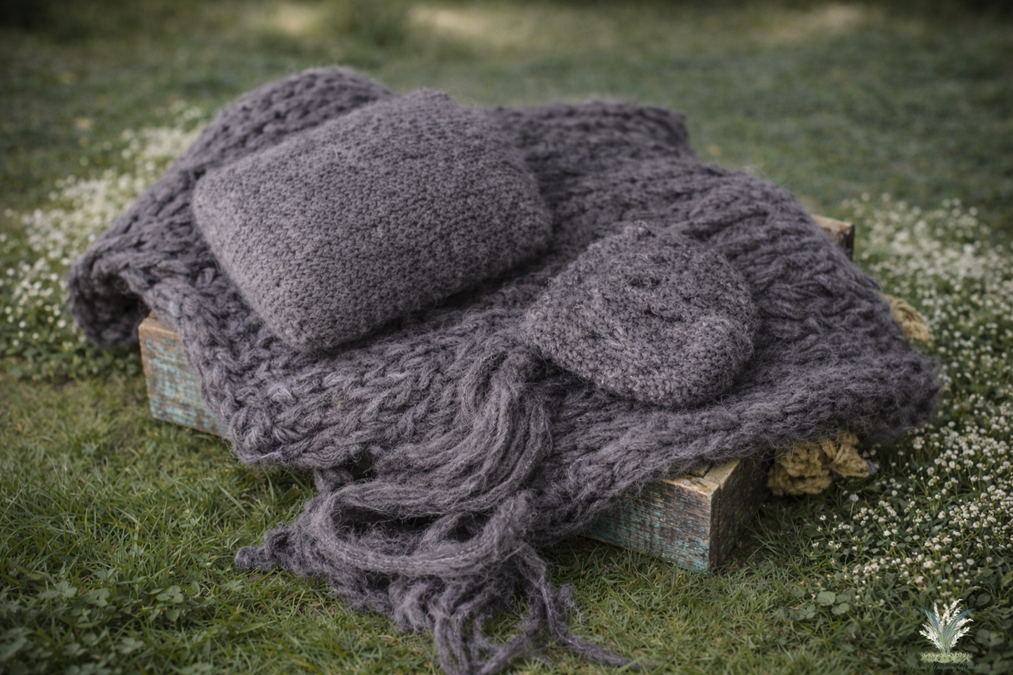 Ledges Brushed Alpaca Hand Dyed Wrap Set preorder