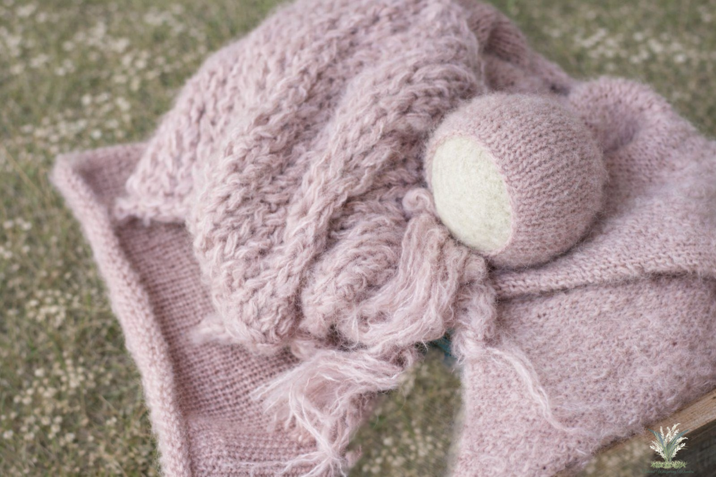 Brushed Alpaca Hand Dyed Wrap Set preorder Mayberry close match