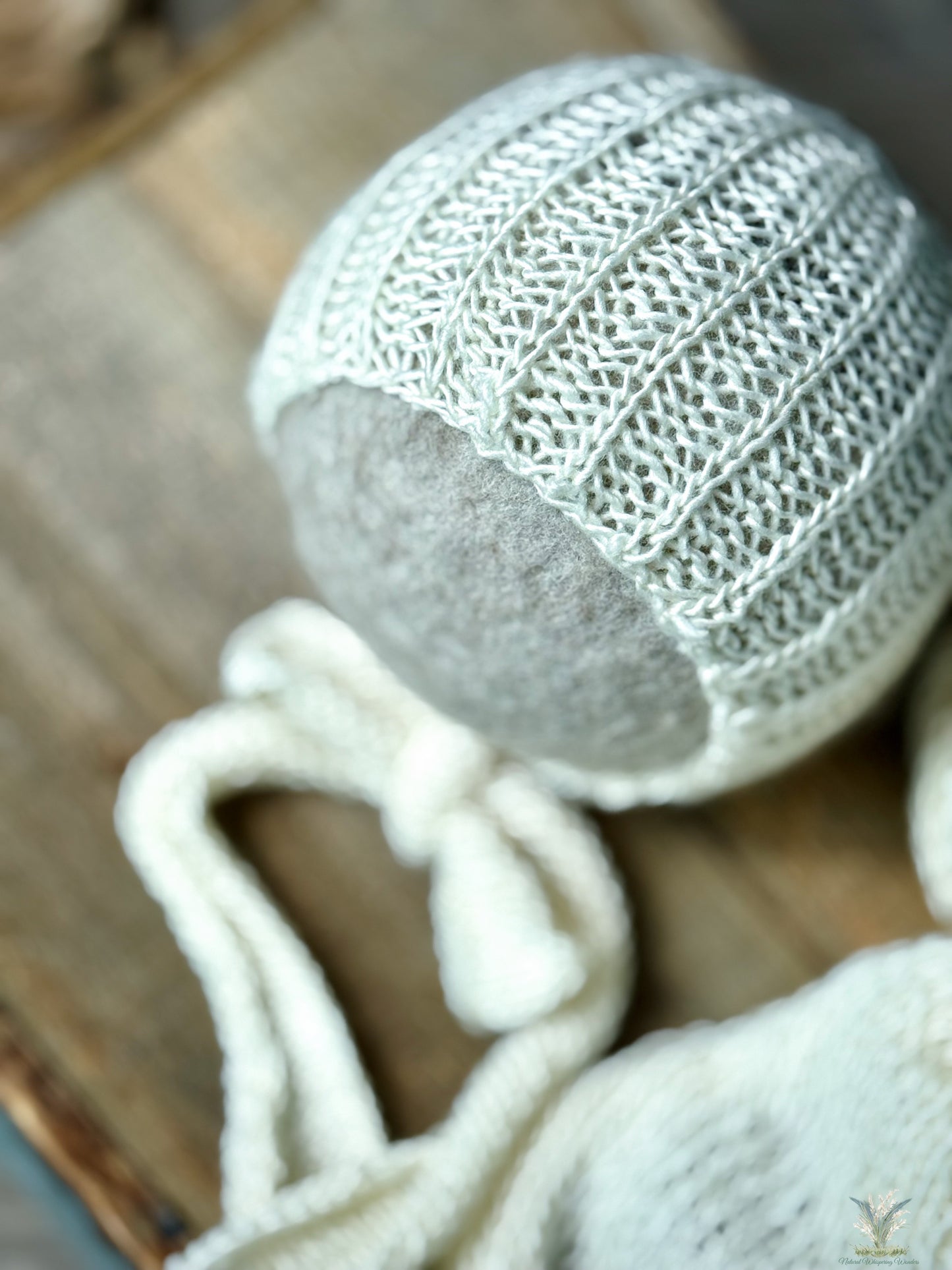Newborn Wrap + Bonnet set Preorder