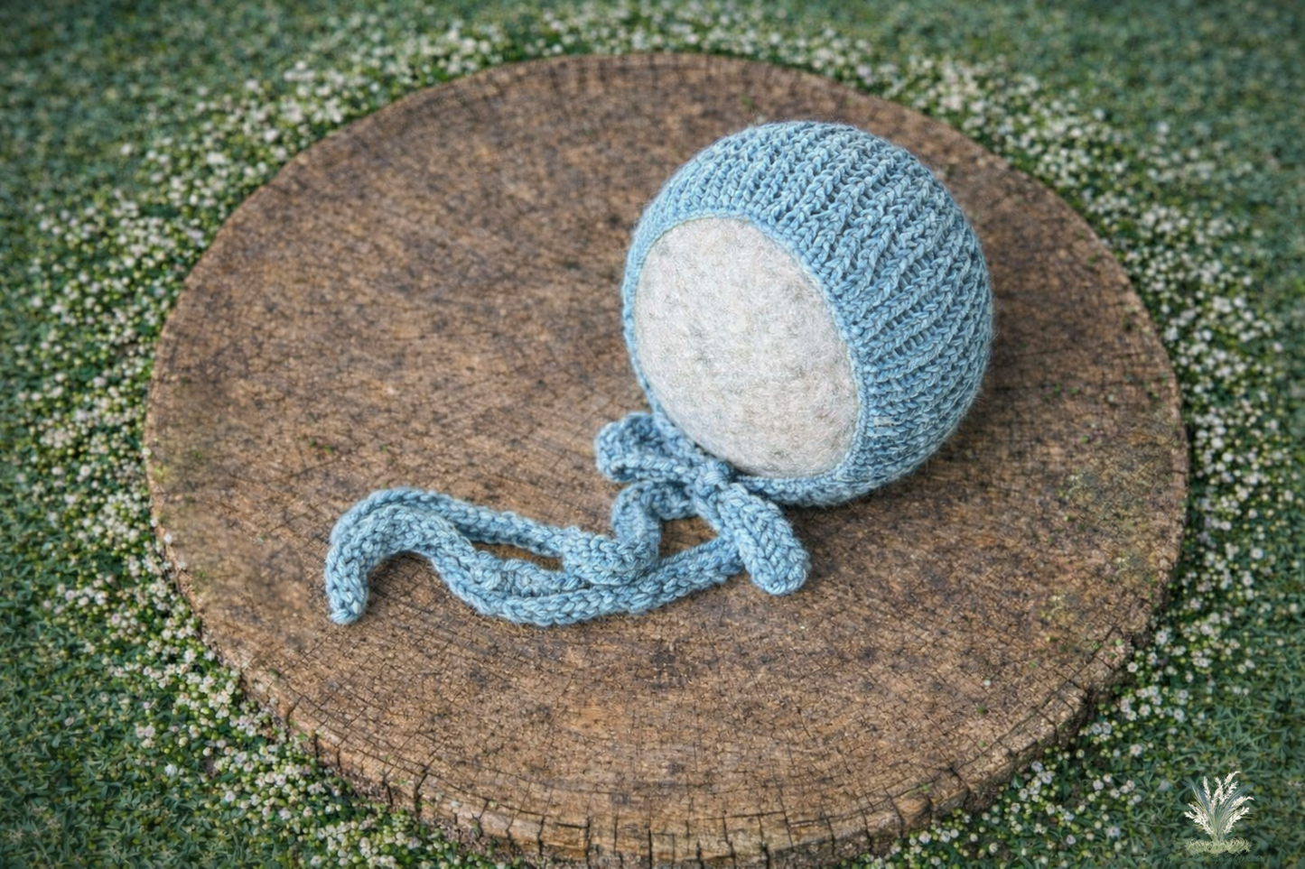 Velvet Newborn Bonnet RTS