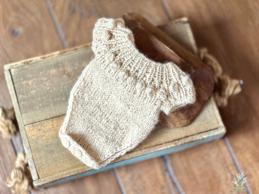 Rylee newborn romper RTS