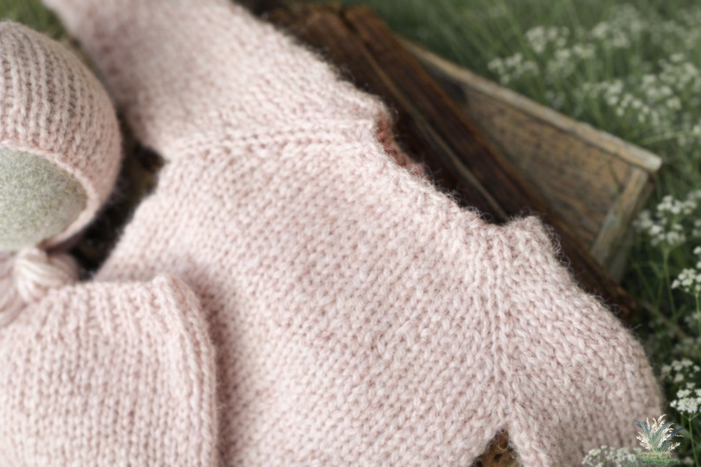 Aleah Newborn Sweater set RTS