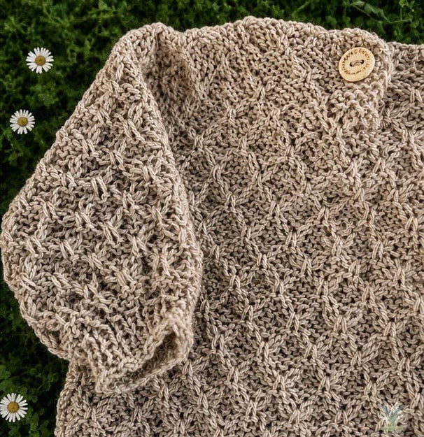 Newborn Textured Sweater Set