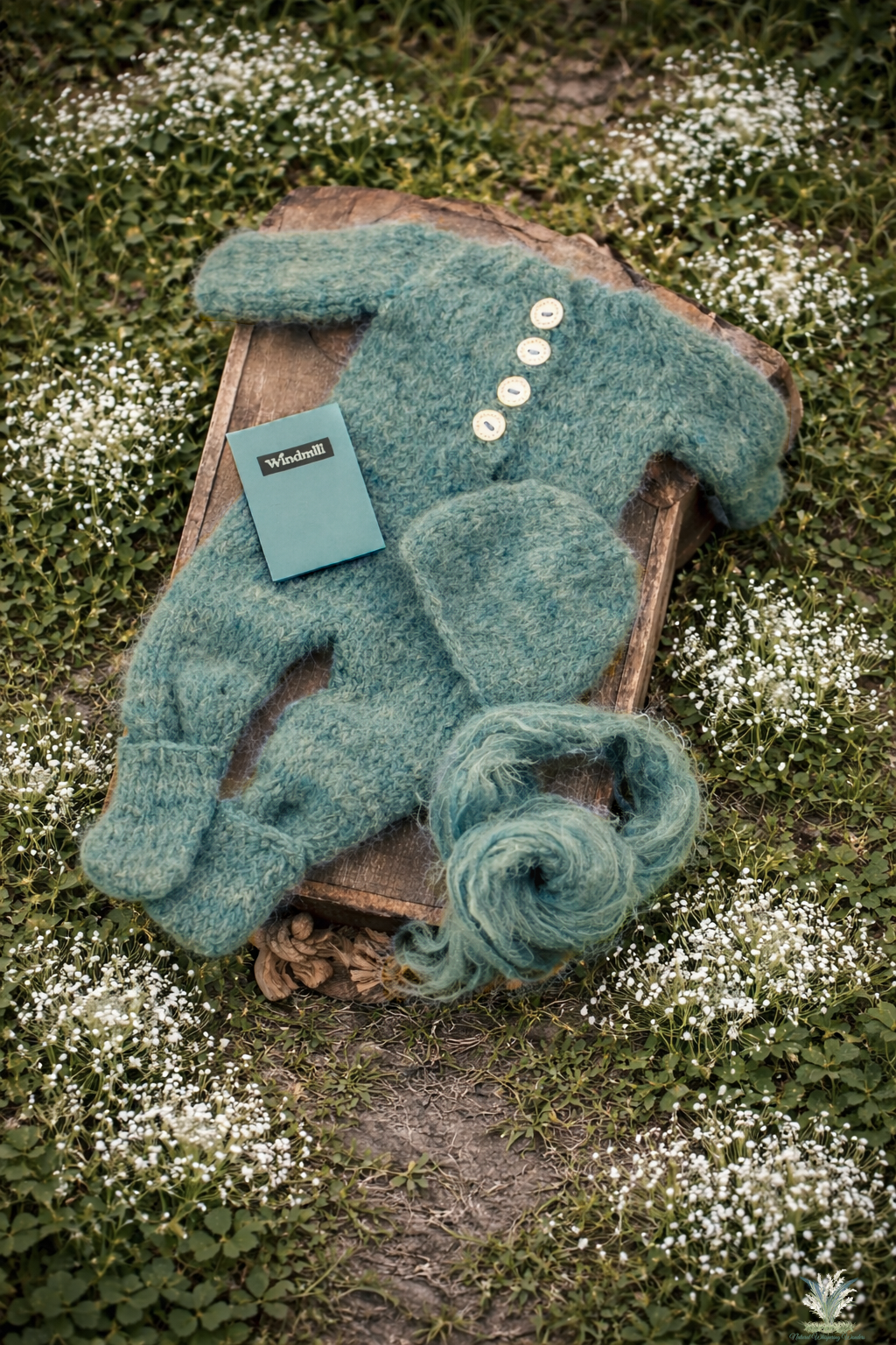 Signature Newborn hand dyed Theo Sleeper Set Preorder