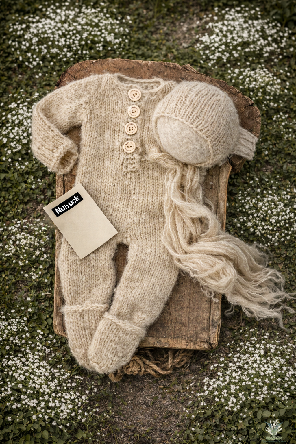 Signature Newborn hand dyed Theo Sleeper Set Preorder