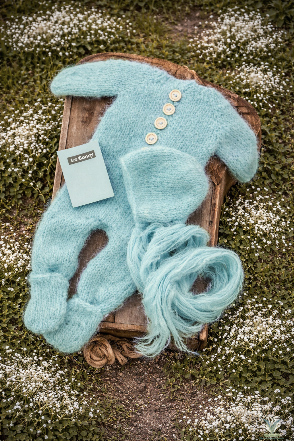 Signature Newborn hand dyed Theo Sleeper Set Preorder