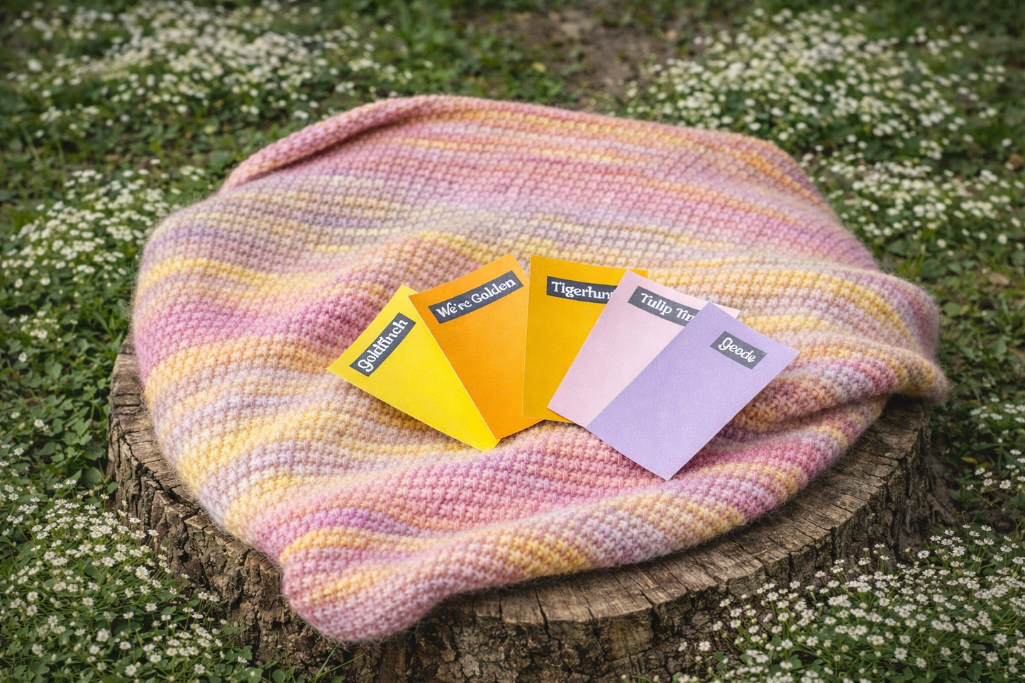 Rainbow Texture Knit Layer RTS
