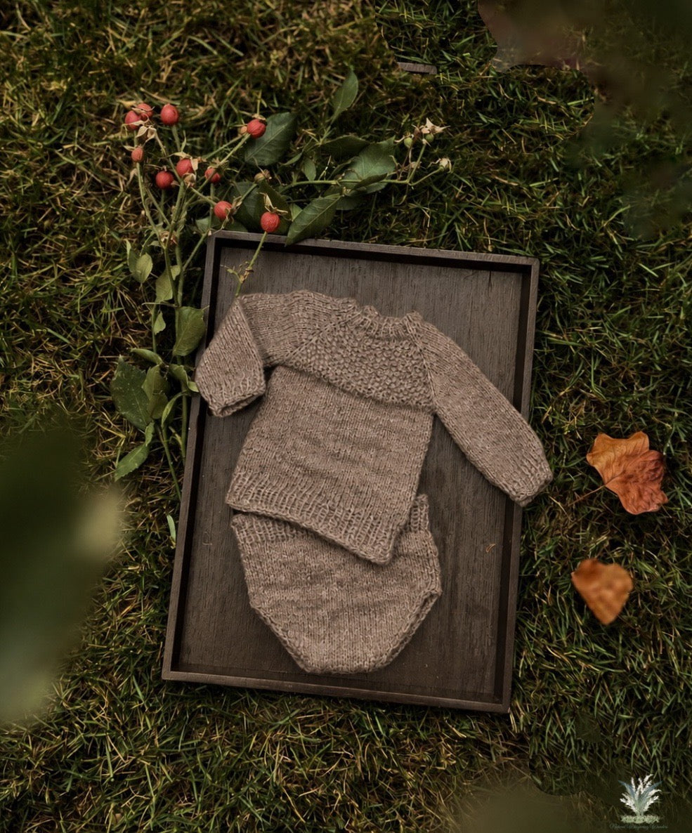 Newborn Sweater Set RTS